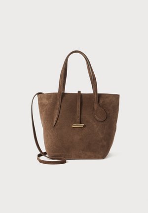 SPROUT TOTE MINI - Skuldertasker - dark brown