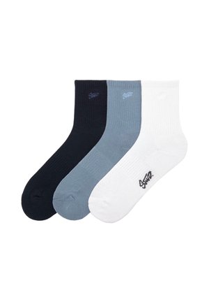 MID-CALF - PACK OF 3  - Strømper - black