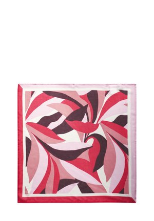 GEMUSTERTES BANDANA - Halsdoek - rot
