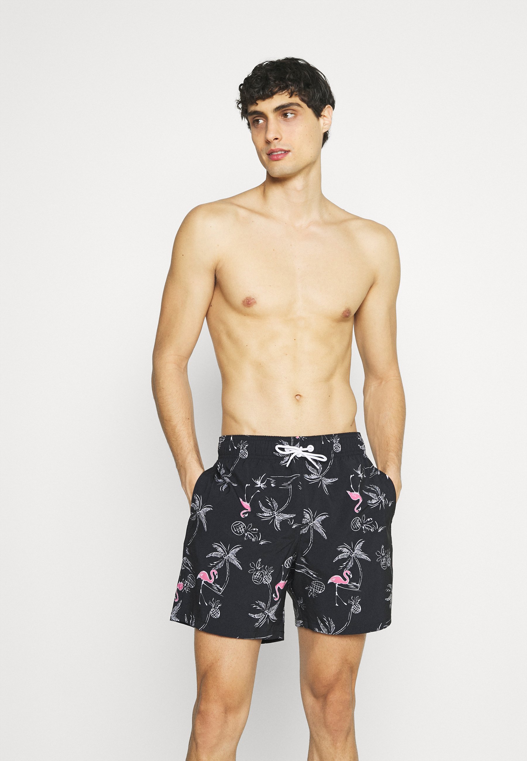 hollister flamingo shorts
