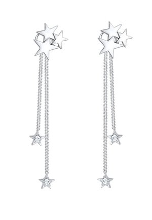 SPARKLING STAR ASTRO - MIT KRISTALLEN VON SWAROVSKI® - Boucles d'oreilles - silberfarben