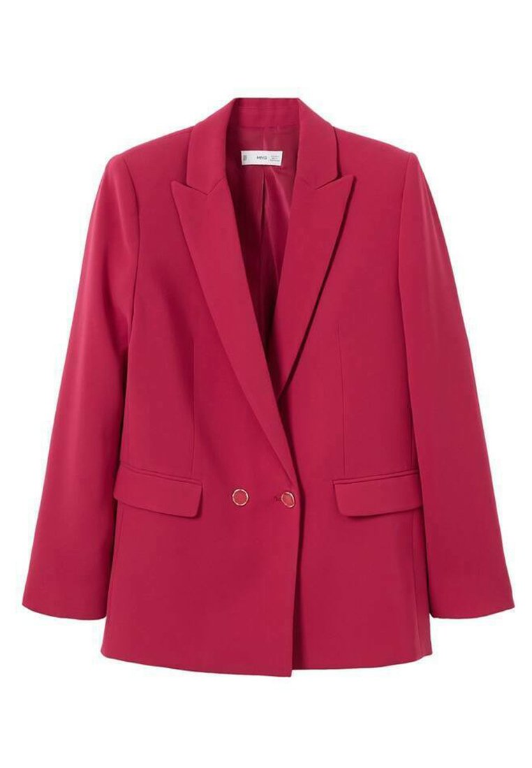 Mango Blazer donkerroze