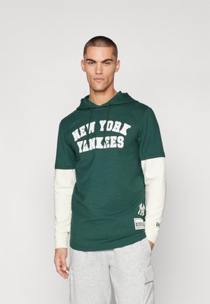 MLB NEW YORK YANKEES HOODIE - Luvtröja - dark green