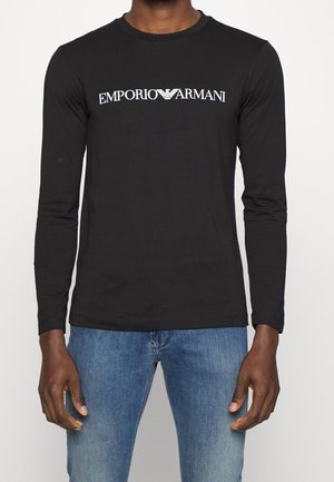 Long sleeved top - black