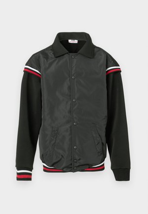 LOGO LOUNGE VARSITY  - Bomber stiliaus striukė - black