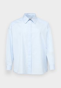CHEMISE - Button-down blouse - bleu
