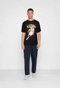 Redefined Rebel MATEO TEE - Tričko s potlačou - black