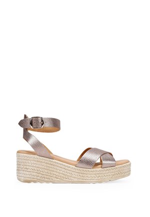 Bosanova Sandalias de cuña - oro