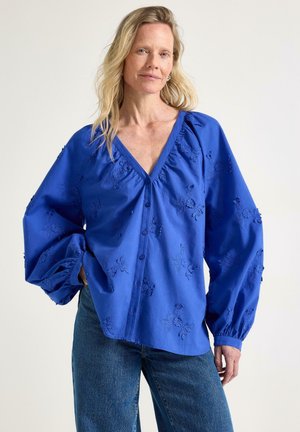 EMBROIDERED  - Camicetta - strong blue