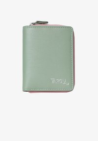 Unselected, sage green/light pink