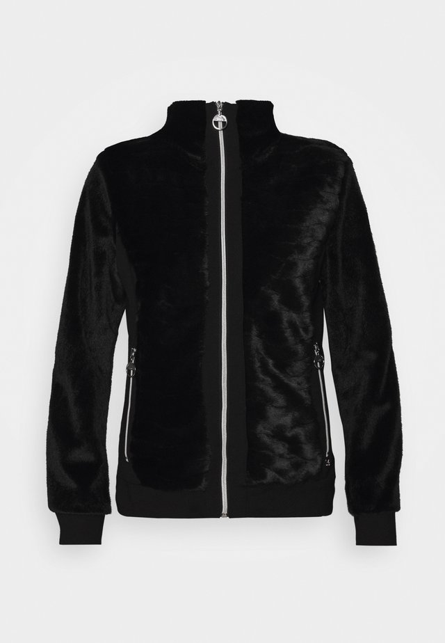 ESPINGEN - Bluza rozpinana - black