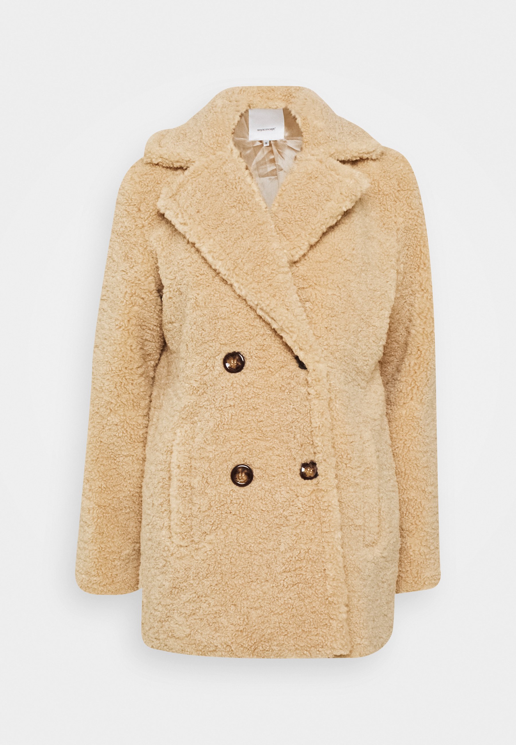 Soyaconcept Kinga Kurzmantel Camel Zalando De