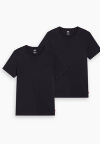 CREW NECK 2 PACK - Basic póló - black