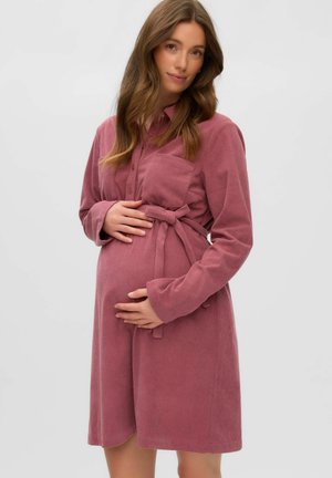 MAMALICIOUS, DRESS MLSALLY MATERNITY DRESS - Robe chemise - nostalgia rose