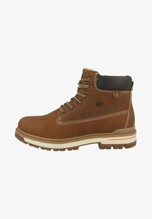 Schnürstiefelette - brown
