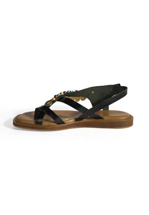 T-bar sandals - black