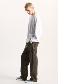Vans SALTON LOOSE FIT - Longsleeve - light grey