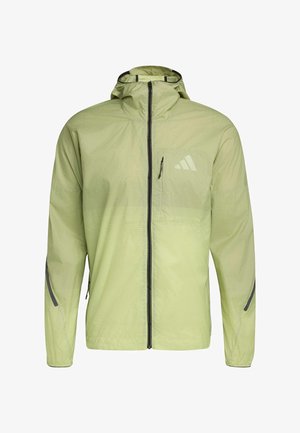 adidas Terrex, TERREX XPERIOR CLIMA365 LIGHT WINDWEAVE JACKET - Laufjacke - semi frozen lemon/shadow olive