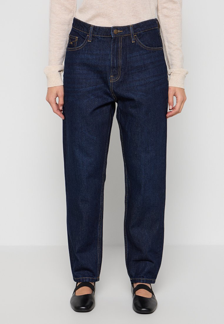 Mexx Mom jeans donkerblauw denim