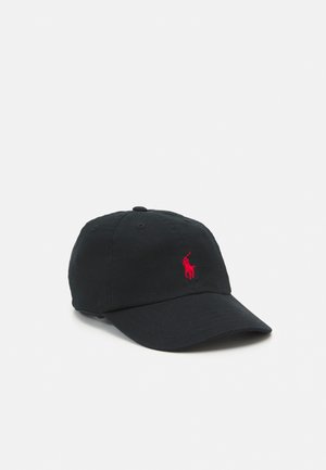 COTTON CHINO BASEBALL CAP - Cappellino - black