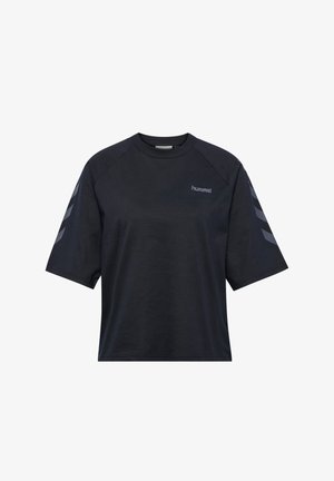 Hummel, HUMMEL HMLKEEPER CHEVRON W T-SHIRT S/S - T-Shirt print - black
