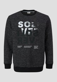 s.Oliver Sweatshirt - schwarz