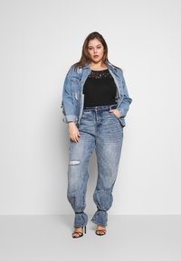 Anna Field Curvy Tričko s potlačou - black