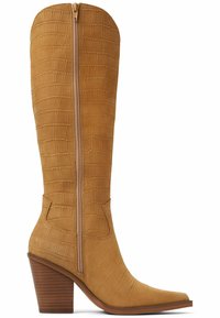 ALDO WESTERN NEVADA FLEX - High heeled boots - butterscotch
