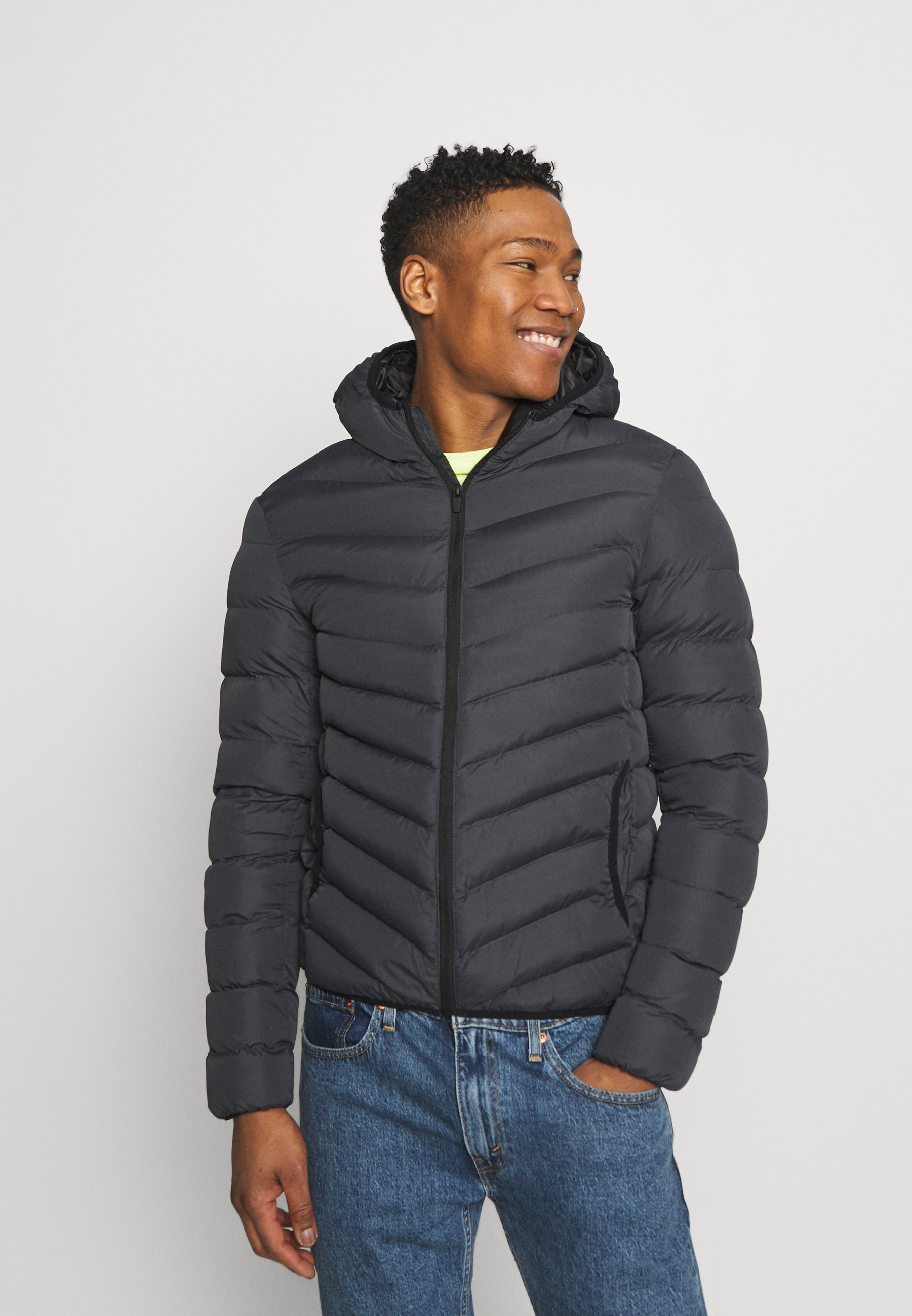 Brave GRANT - Chaqueta de entretiempo - grey/gris Zalando.es