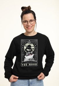 Henry Tiger NIGHTMARE BEFORE CHRISTMAS THE MOON - Sudadera - black