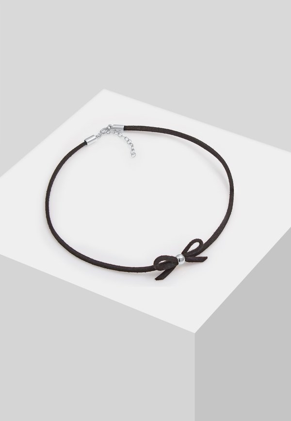 BOW TIE - Halskette - silberfarben