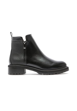 Botines con plataforma - noir
