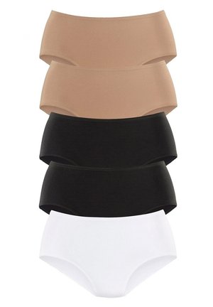5 PACK - Slip - black/white/beige