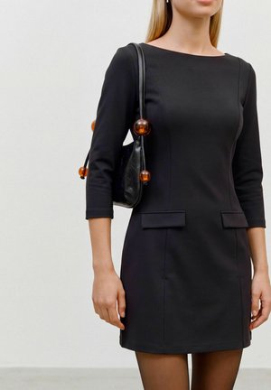 Vero Moda, DRESS AWETHA SHORT DRESS - Robe droite - black