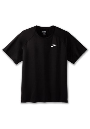 Brooks ATMOSPHERE SHORT SLEEVE 2.0 - T-shirt till träning - black