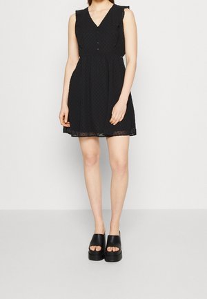 Vestido camisero - black