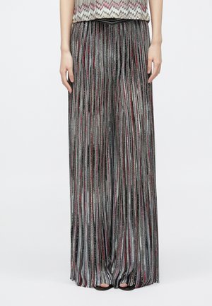 TROUSERS - Pantaloni - red/blue