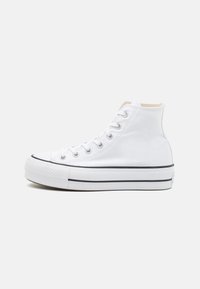 CHUCK TAYLOR ALL STAR LIFT PLATFORM WIDE WIDTH - Vysoké tenisky - white/black