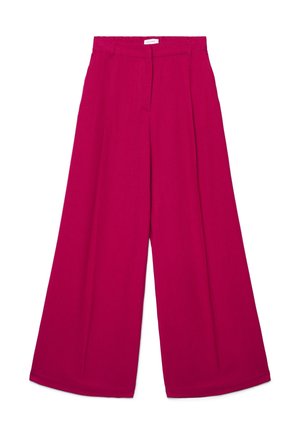 Calliope, PANTALONE LUNGO TINTA UNITA - Pantaloni - bordeaux chiaro