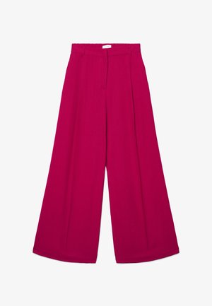 Calliope, PANTALONE LUNGO TINTA UNITA - Pantaloni - bordeaux chiaro