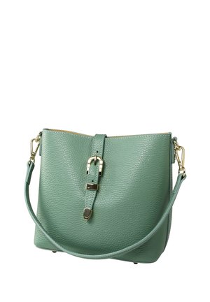 SCHULTER - Handbag - salbeigrün