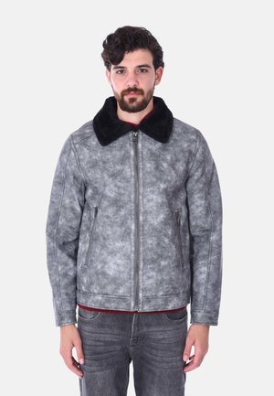 Giacca in similpelle - nero