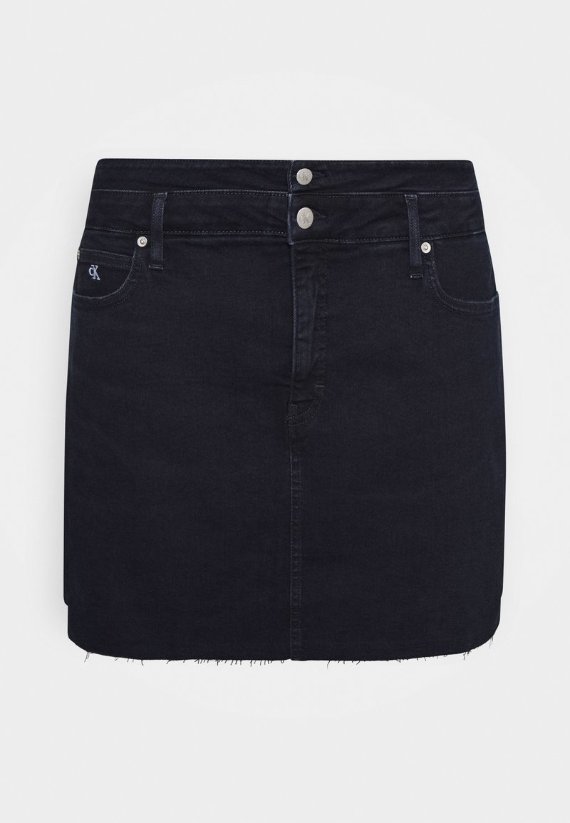 Calvin Klein Jeans Plus Minirok zwart denim/blackdenim