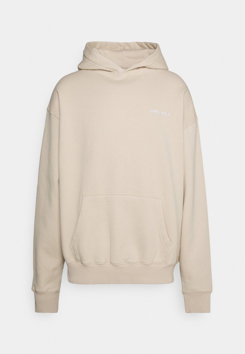 Pegador LOGO OVERSIZED - Sweatshirt com capuz - washed ivory