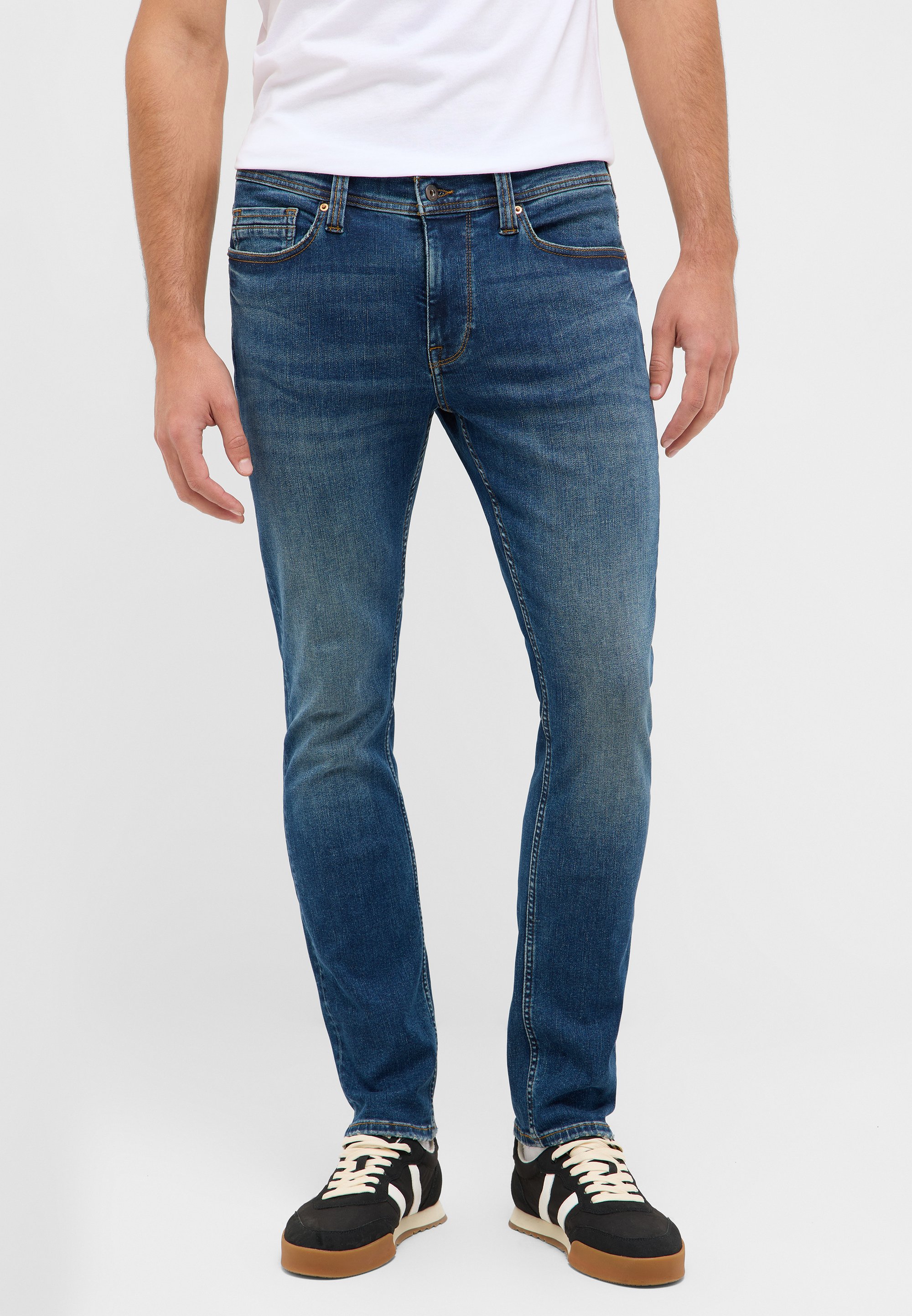 Jeans Uomo MUSTANG Style Vegas Slim – Modello Classico, Vestibilità Snella, Denim Di Qualità