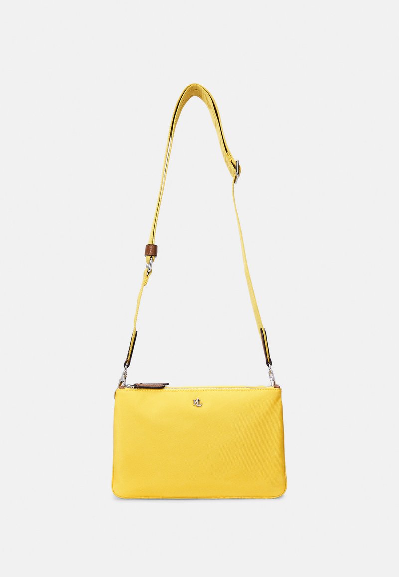Lauren Ralph Lauren LANDYN CROSSBODY MEDIUM - Keresztpántos táska - bright golden sun/tan