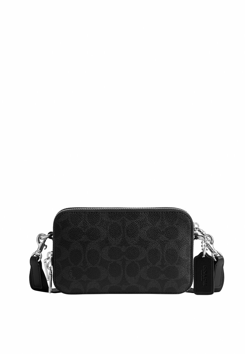 COACH CLINTON SIGNATURE - Cross body bag - black signature/black - Zalando