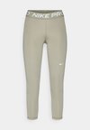 CROP - Tights - light army/white