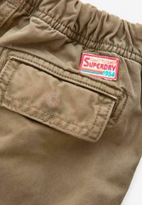 Superdry PARA REGULAR FIT - Cargo trousers - stone