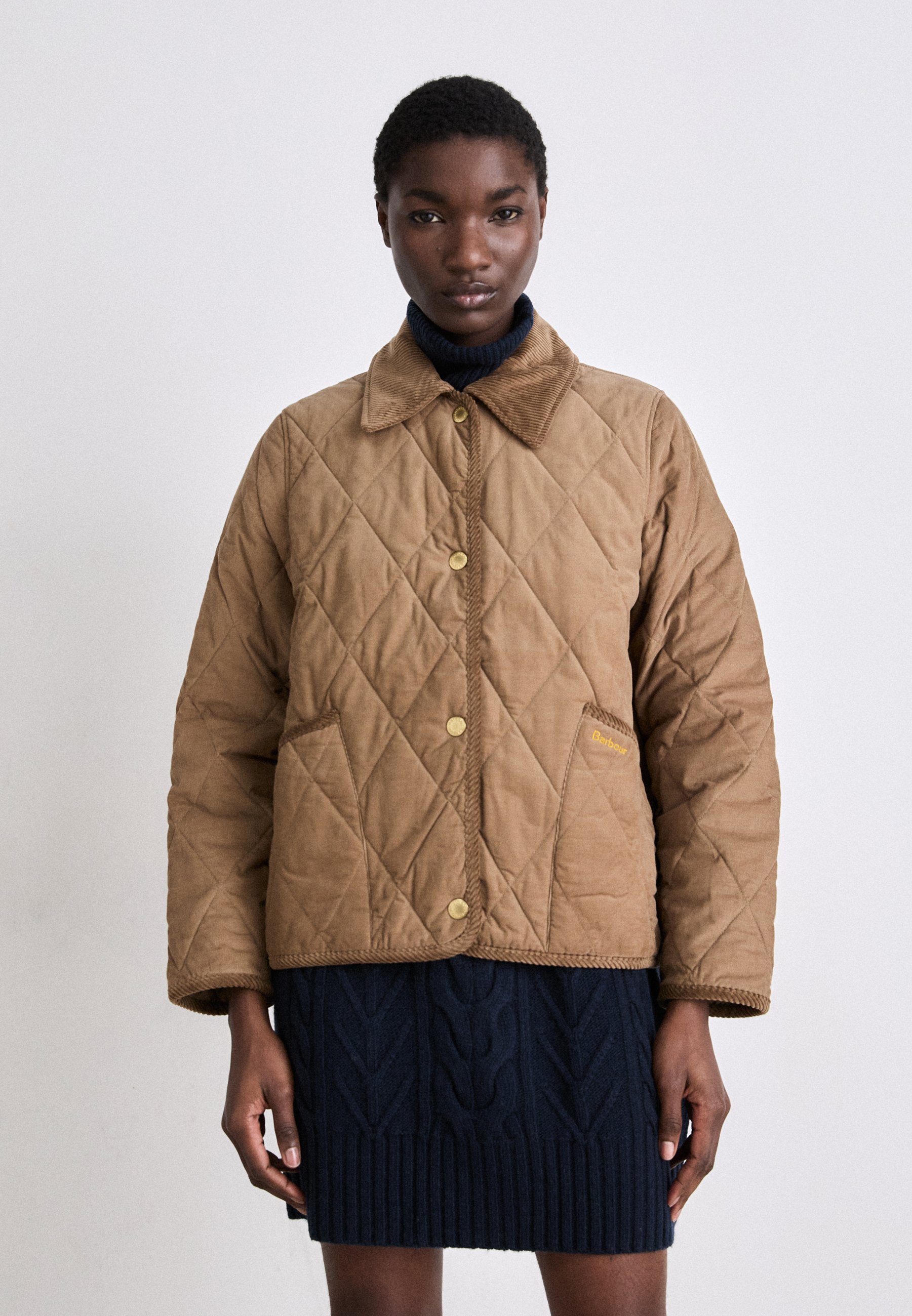 bibiy 解す アウター NEWCLASSIC QUILTED JACKETペプラム